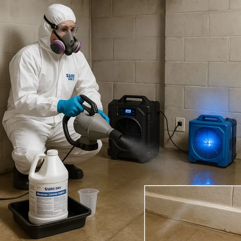 Sanitization and Odor Removal process in New Bloomfield, PA