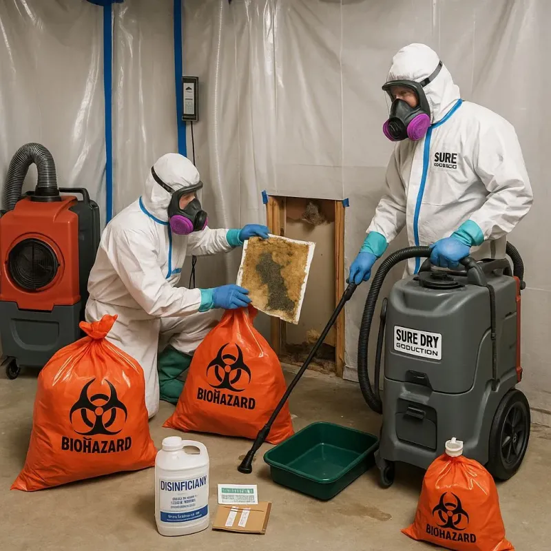 Contaminated Water Handling Protocols process in New Bloomfield, PA